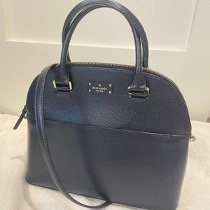 Kate Spade Grove Street Carli Navy crossbody bag